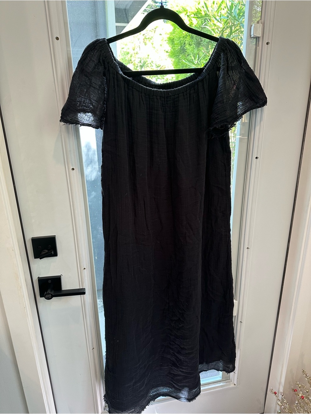 Velvet brand cotton gauze dress + bathing suit cover up